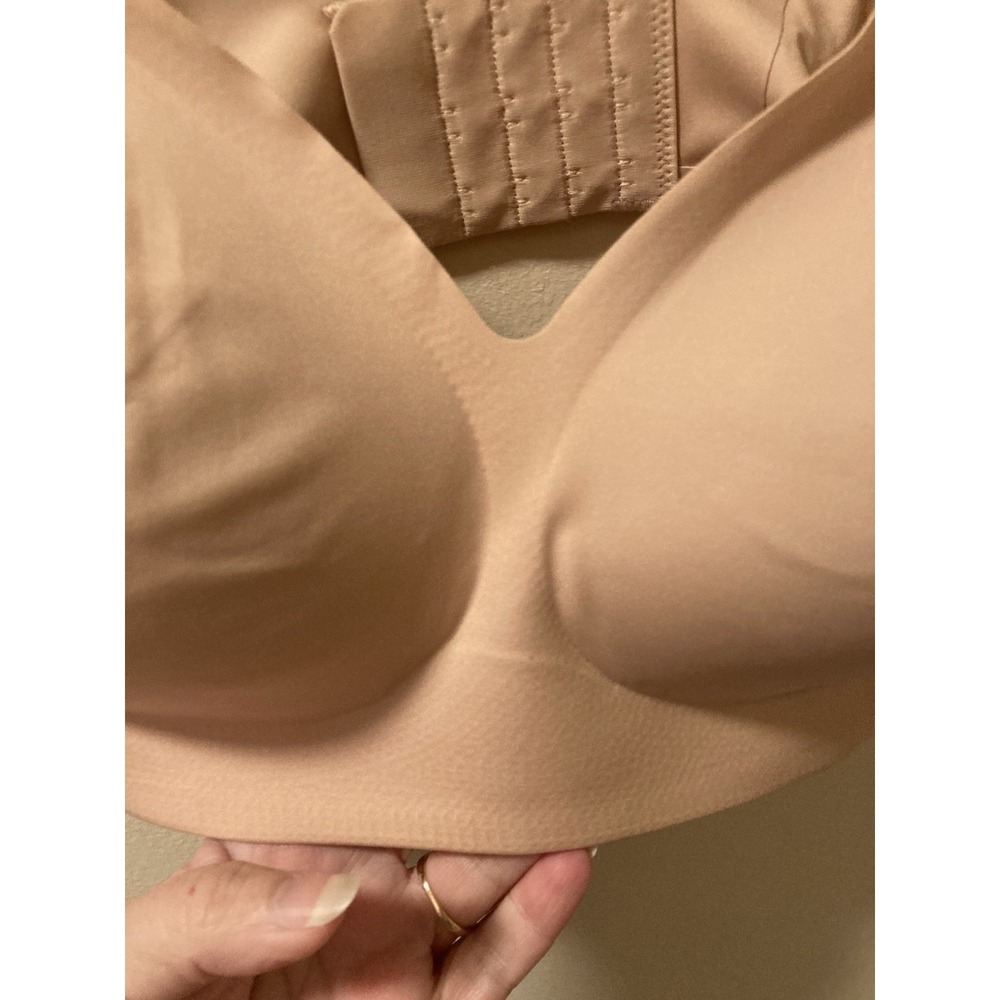 Momcozy Nursing Bra Breastfeeding Seamless Ultra Comfort Size‎ 2XL Beige - Picture 3 of 7